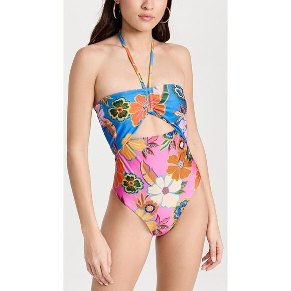 FARM Rio Full Garden One Piece Multi Womens Size XS - Picture 12 of 12